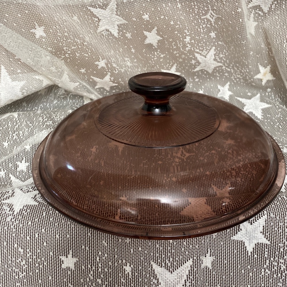 Cranberry Pyrex Visions V-2.5-C  Lid Replacement Fits Visions 2.5 Liter Saucepan